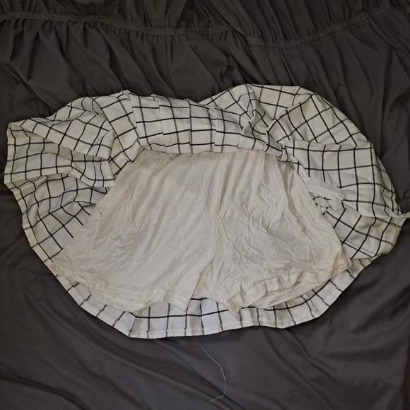 Grid pattern tennis skort - Picture 4 of 4